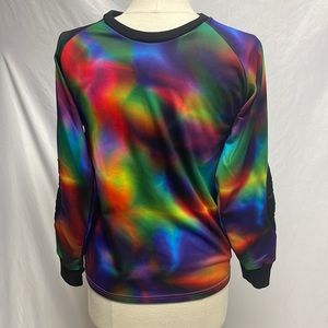 Colorful Brava Soccer Shirt with Padded Elbows Size Youth Large